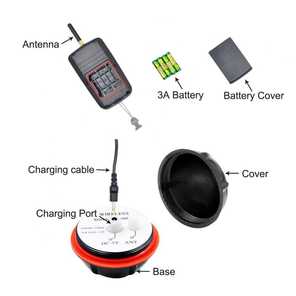 Lake Sea Fishing Smart Portabl - Fish Finder Portable ulasan dan harga