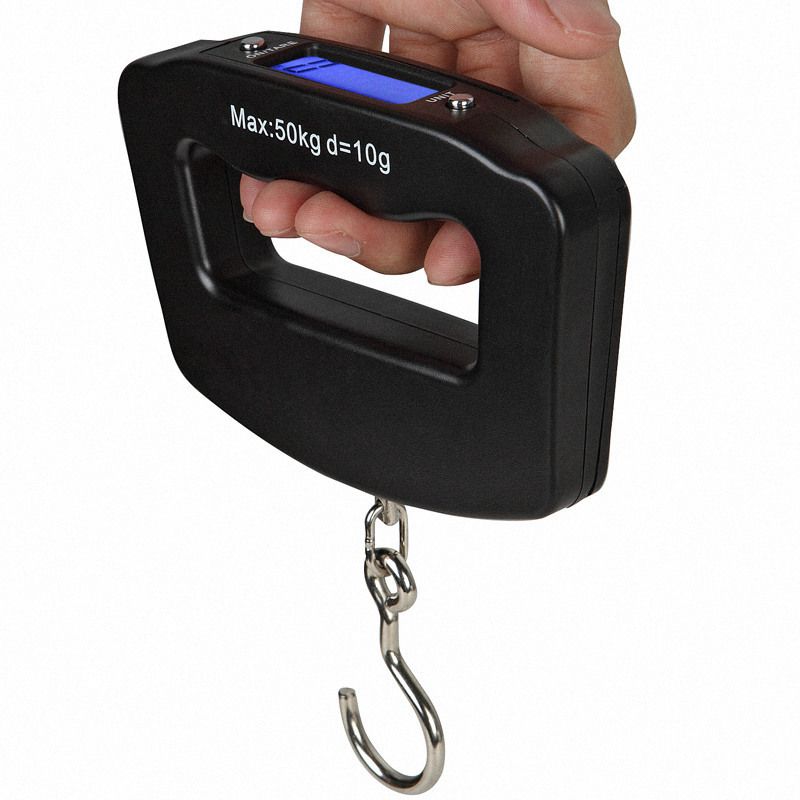 50kg Digital Fishing Scale Han - Fish Finder Battery ulasan dan harga