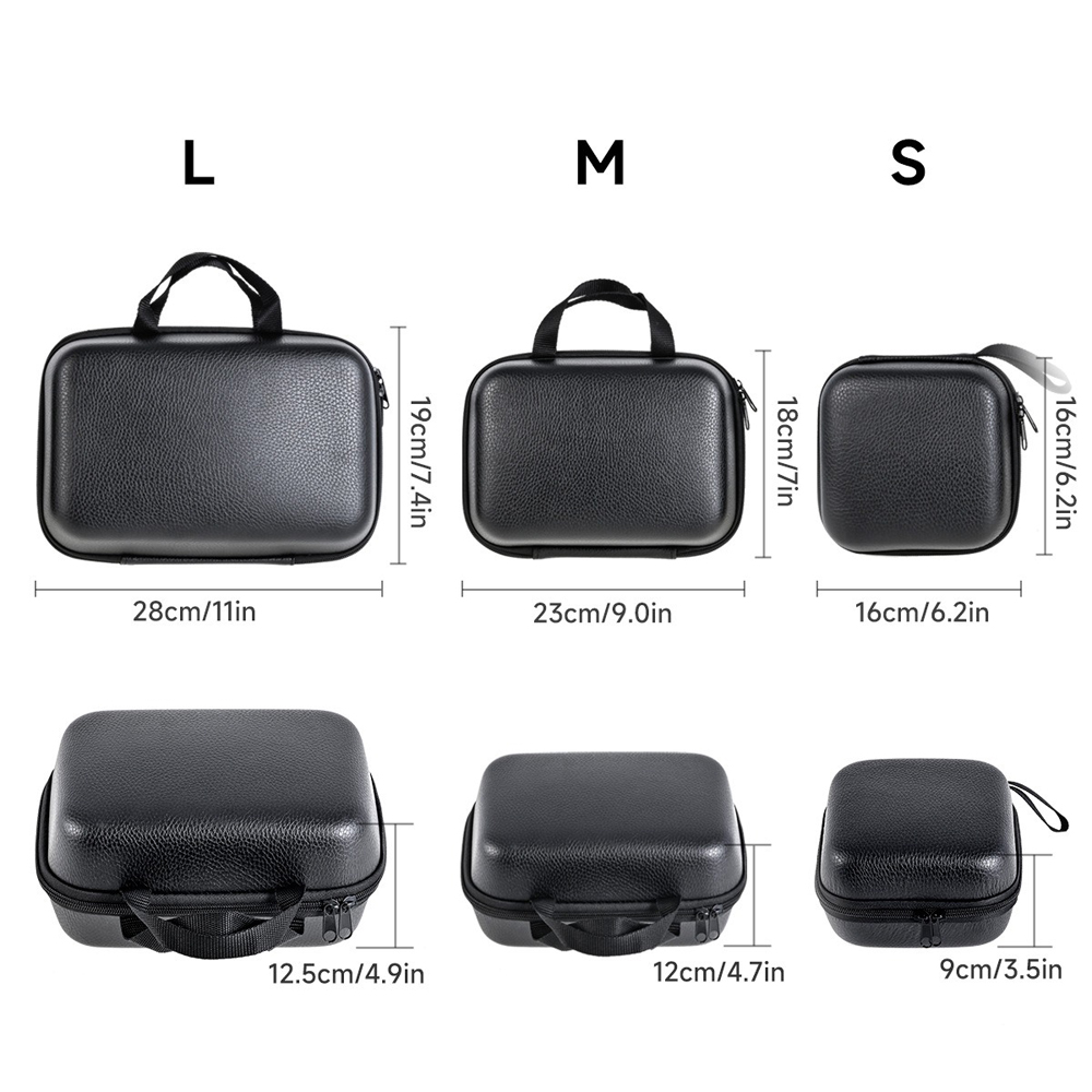 PU Leather Hard Shell Fishing  - Fish Finder Case ulasan dan harga
