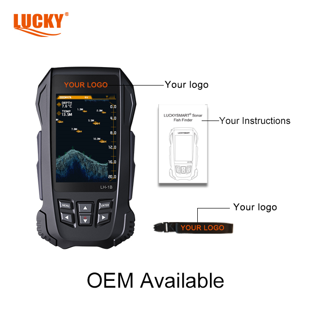 LUCKYSMART LH-1B Wireless Port - Fish Finder Portable ulasan dan harga