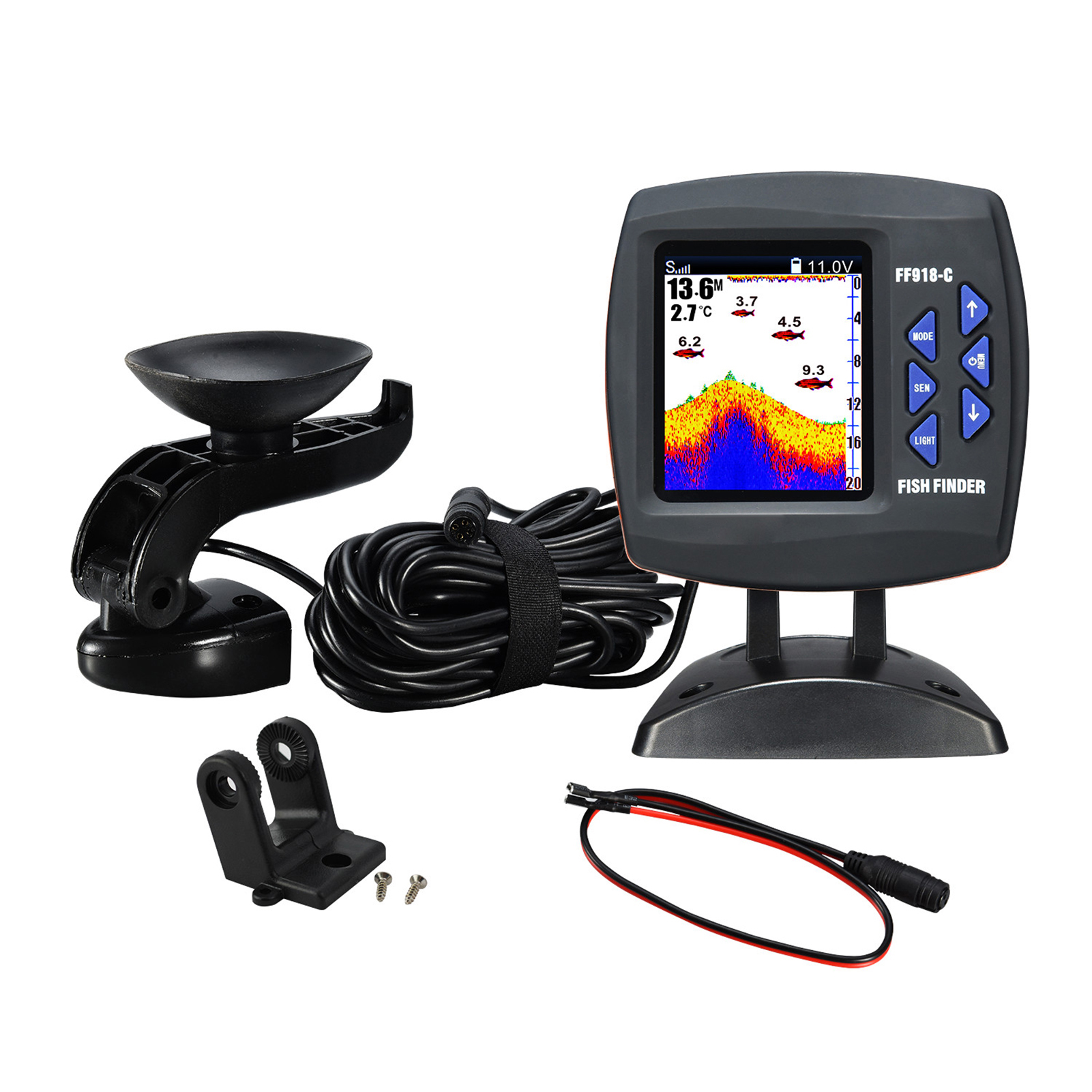 Portable Fish Finder Wireless  - Fish Finder Transducer ulasan dan harga