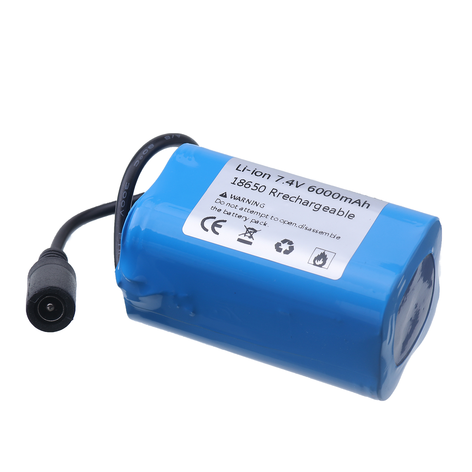 Li-ion 6000mAh 7.4V 2S1P Batte - Fish Finder Charger ulasan dan harga