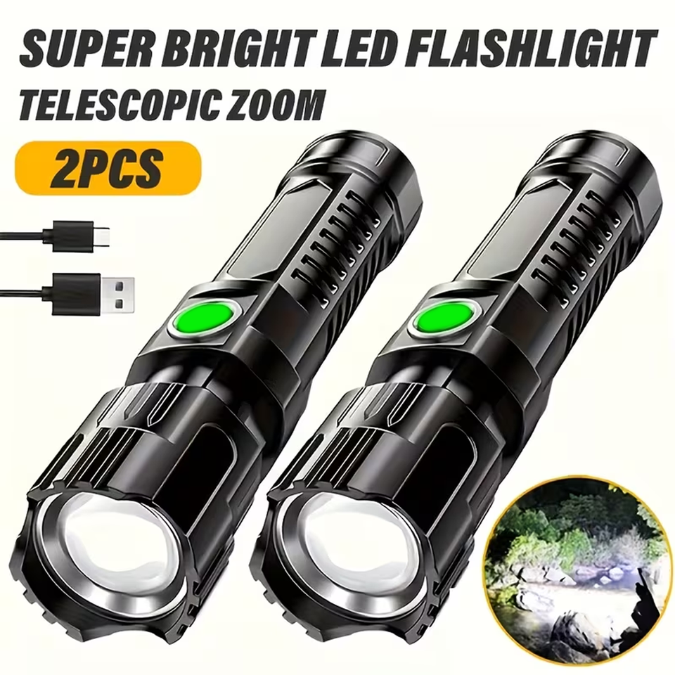 Super Bright LED Flashlight US - Fish Finder Battery ulasan dan harga