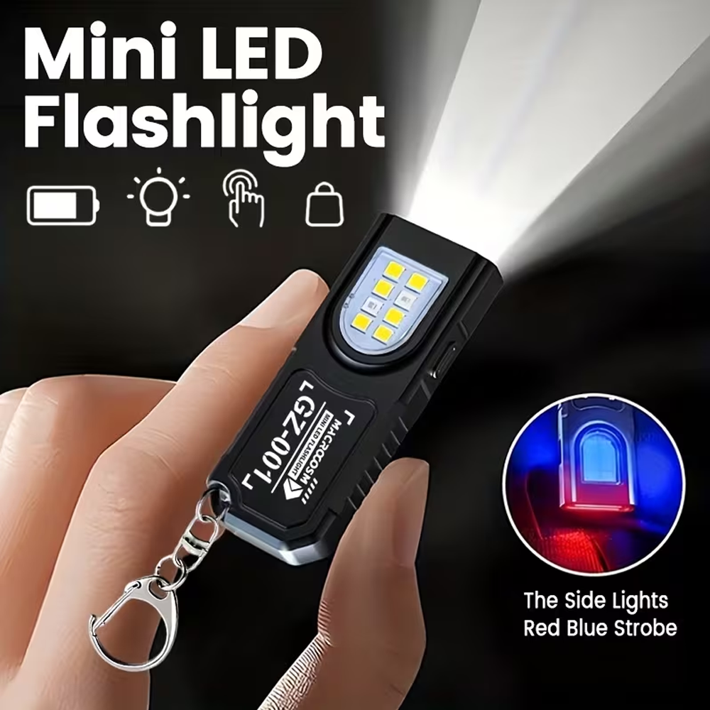 Mini COB LED Keychain Flashlig - Fishing Light ulasan dan harga